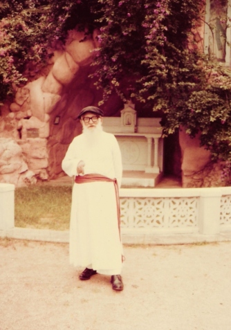 Rev. Fr. Moumas, S.J. (Photo taken in 1979 by T.V. Antony Raj)