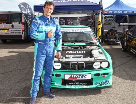 Fast vehicle drift driver Lars Verbraeken of Netherlands (Source: autosieger.de)